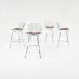 2009 Bertoia Bar Stool, Model 428C by Harry Bertoia for Knoll 4x Available For Cheap