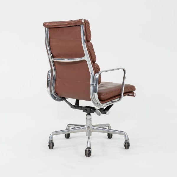 1996 Herman Miller Eames Soft Pad Executive Desk Chair in Brown Leather 8x Available For Discount