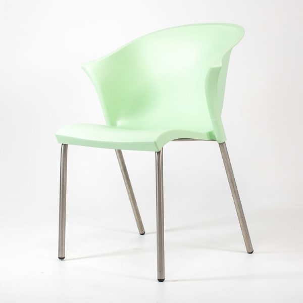 1998 Set of Three Mint Green Bla Bla Bla chairs by Marco Maran for Parri Designs on Sale