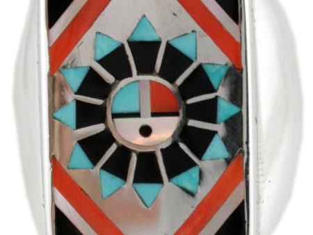 Zuni Ring Size 10.75 - Sterling Silver Discount