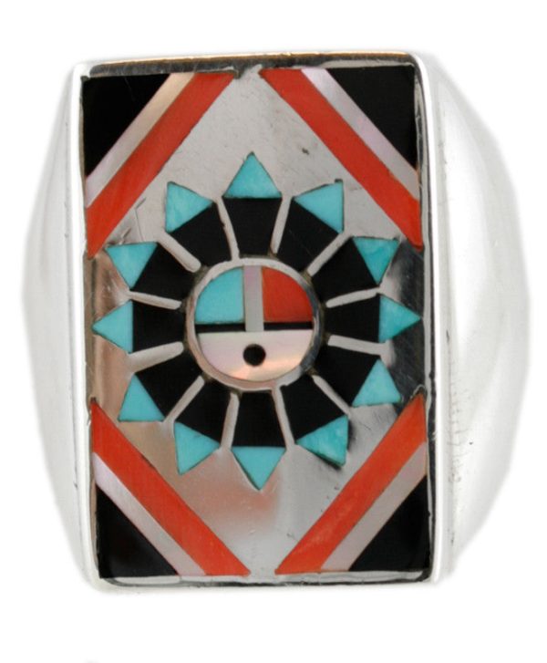 Zuni Ring Size 10.75 - Sterling Silver Discount