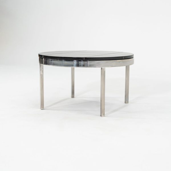 1974 Davis Allen and Gordon Bunshaft of SOM Coffee   End Table in Granite and Steel from Sears Tower 4x Available on Sale