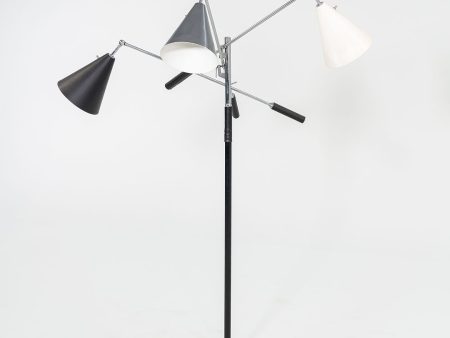 1960s Triennale Floor Lamp Attributed to Angelo Lelli for Arredoluce Discount