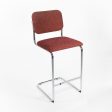 2021 Knoll Cesca Bar Stool with Upholstered Seat and Back, Model 51CH by Marcel Breuer Online