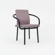 1993 Mandarin Chair by Ettore Sottsass for Knoll in Steel and Fabric 8x Available For Sale