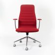 2006 Lotus Medium Back Desk Chair by Jasper Morrison for Cappellini in Red Fabric For Cheap