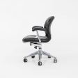 1990s Bill Stumpf for Herman Miller Equa Office   Desk Chair in Leather and Polished Aluminum 11x Available Online Sale