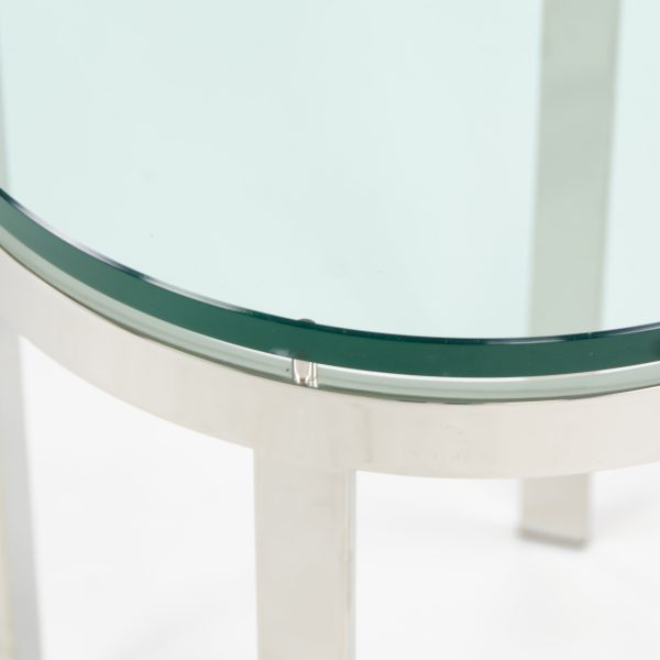 Venlo for Cumberland Glass and Stainless Side Table Fashion