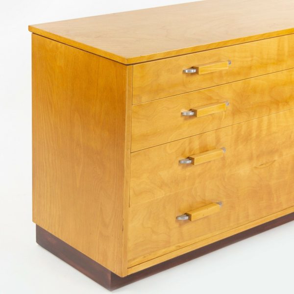 Eliel Saarinen & Pipsan Saarinen Swanson Johnson Furniture Co Four Drawer Dresser Cabinet For Discount