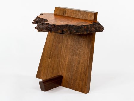 Mira Nakashima George Nakashima Woodworker Manzanita Burl Kevin End Table Online now