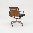 1982 Eames Soft Pad Management Chair, EA418 by Ray and Charles Eames for Herman Miller in Brown Leather 2x Available Supply