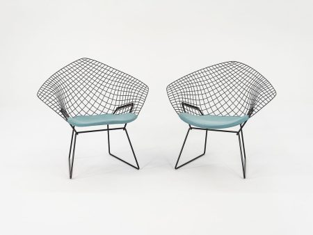 2005 Bertoia Diamond Chair, Model 421 by Harry Bertoia for Knoll 2x Available For Discount