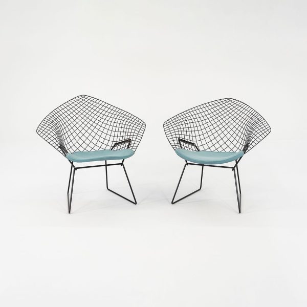 2005 Bertoia Diamond Chair, Model 421 by Harry Bertoia for Knoll 2x Available For Discount