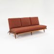 1950s Three Seat Slatted Settee Sofa by George Nakashima in Black Walnut Online now