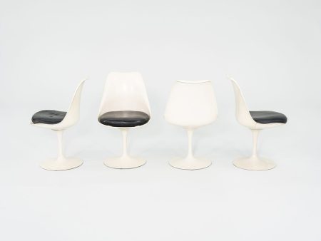 1972 Tulip Chair, Armless Model 151C by Eero Saarinen for Knoll Aluminum, Fiberglass, Paint, Vinyl, Foam Cheap