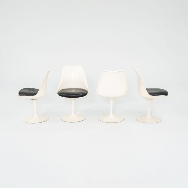 1972 Tulip Chair, Armless Model 151C by Eero Saarinen for Knoll Aluminum, Fiberglass, Paint, Vinyl, Foam Cheap