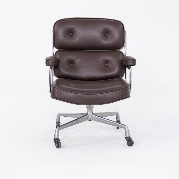 1970s Herman Miller Eames Time Life Chair in Brown Edelman Leather Online now