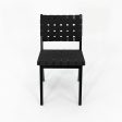 2021 Risom Side Chair, 666C-WB by Jens Risom for Knoll Maple, Cotton Webbing, Plastic, Metal Online Hot Sale