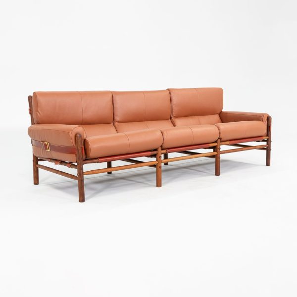 1970s Kontiki Three Seat Sofa by Arne Norell for Scanform with New Upholstery Supply