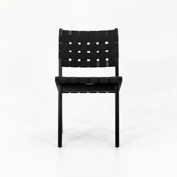 2021 Risom Side Chair, 666C-WB by Jens Risom for Knoll Maple, Cotton Webbing, Plastic, Metal Online Hot Sale