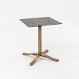 1980s Alpha Table Base by Nicos Zographos for Zographos Designs Bronze 8x Available Online now