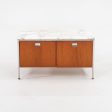 1965 Teak 2-Position Credenza Cabinet by Gordon Bunshaft and Davis Allen for SOM 2x Available For Discount