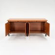 1990s Propeller Credenza Cabinet by Emanuela Frattini for Knoll International in Cherry Discount