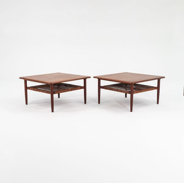 1960s Pair of Model 214 Coffee   End Table by Kurt Ostervig for Jason Mobler in Teak Online now