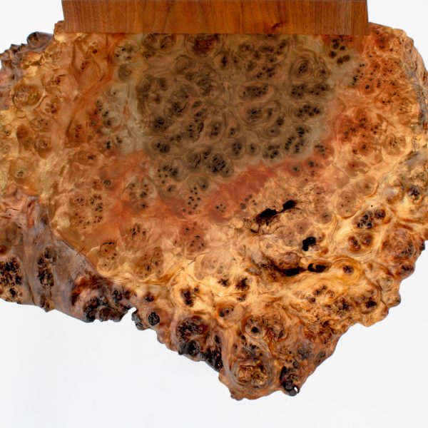 Mira Nakashima George Nakashima Woodworker Claro Walnut Burl Kevin End Table Cheap