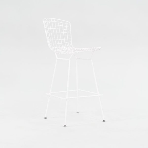 2011 Bertoia Bar Stool, Model 428C by Harry Bertoia for Knoll 8x Available For Sale