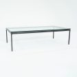 1970s Rectangular Coffee Table, Model TA.35.60.72 by Nicos Zographos for Zographos Designs in Patinated Bronze For Sale