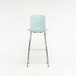 2020 Jasper Morrison for Vitra HAL Bar Stool in Ice Gray   Blue w  Chrome Base Supply