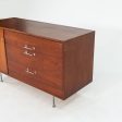 1960s Walnut Credenza Cabinet by Jens Risom for Jean Risom Designs Walnut on Sale