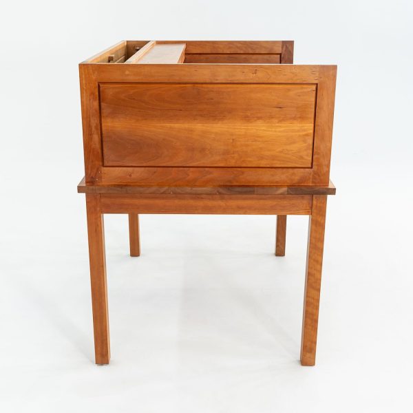 1990 Thomas Moser Library Desk in Solid Cherry Hardwood 48x37 in Online Hot Sale