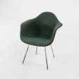 1970s DAX Dining Armchair by Ray and Charles Eames for Herman MIller Fiberglass, Padding, Fabric, Rubber, Plastic, Steel Cheap