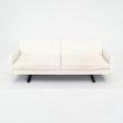 2013 Poltrona Frau Kennedee Two-Seater Sofa by Jean-Marie Massaud in White Leather 2X Available Discount