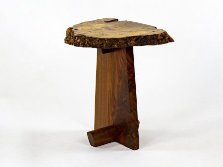 Mira Nakashima Myrtle Burl Minguren I Side Table George Nakashima Studio Sale