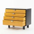 1950s George Nelson Herman Miller Primavera Two Tone Four Drawer Dresser Cabinet For Sale