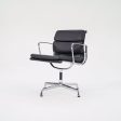 2000 Soft Pad Management Chair, EA208 by Charles and Ray Eames for Vitra in Black Leather 10x Available Discount