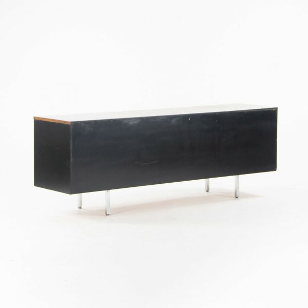 1960 George Nelson 8000 Series EOG Credenza Cabinet for Herman Miller with Walnut Top For Cheap