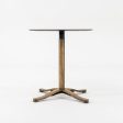 1980s Alpha Table Base by Nicos Zographos for Zographos Designs Bronze 8x Available Online now