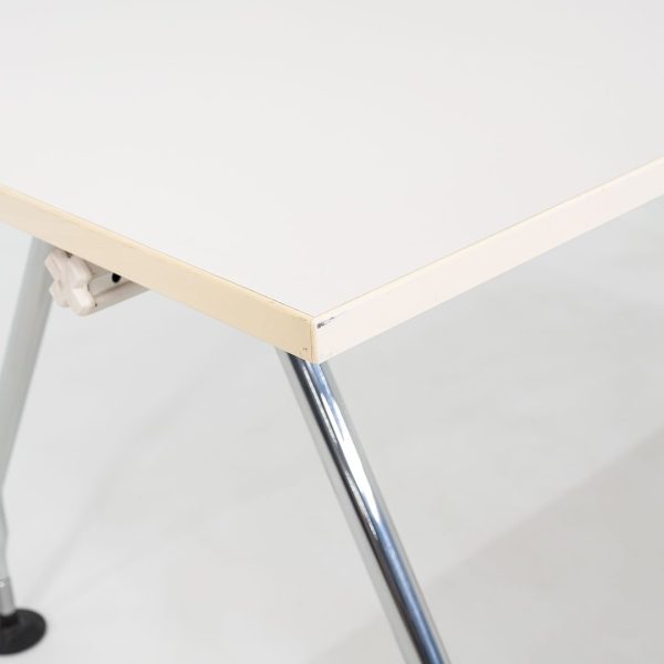 2007 Antonio Citterio for Vitra Ad Hoc Desk With White Laminate Tops 70x32 in 3x Available For Discount