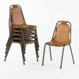 1960s Dal Vera Stacking Chairs for Charlotte Perriand Les Arcs Resort Set of 6 Sale