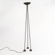 1990s Koch & Lowy Footsteps Torchiere Lamp by Piotr Sierakowski for Koch & Lowy Metal, Paint, Plastic For Sale