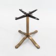 1980s Dining Table Base by Nicos Zographos for Zographos Designs in Solid Bronze Hot on Sale