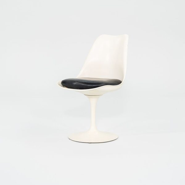 1972 Tulip Chair, Armless Model 151C by Eero Saarinen for Knoll Aluminum, Fiberglass, Paint, Vinyl, Foam Cheap