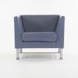 Ettore Sottsass for Knoll Eastside Lounge Chairs Memphis Italy Blue from O Hare Executive Lounge on Sale