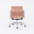 2010s Herman Miller Eames Aluminum Group Management Desk Chair in Brown Leather Online Hot Sale