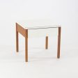 1950s Original Vintage Florence Knoll Bedside End Side Table Walnut and Laminate Cheap