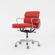 2010s Soft Pad Management Chair, EA435 by Ray and Charles Eames for Herman Miller in Red Fabric For Cheap